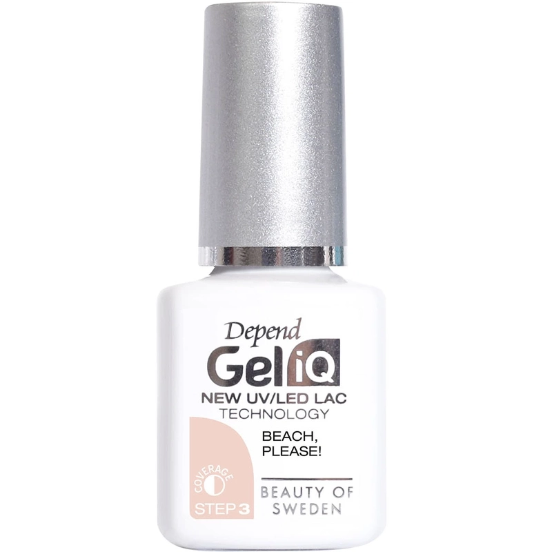 Depend Cosmetic Gel Iq Polish Step 3   5 Ml   Beach  Please