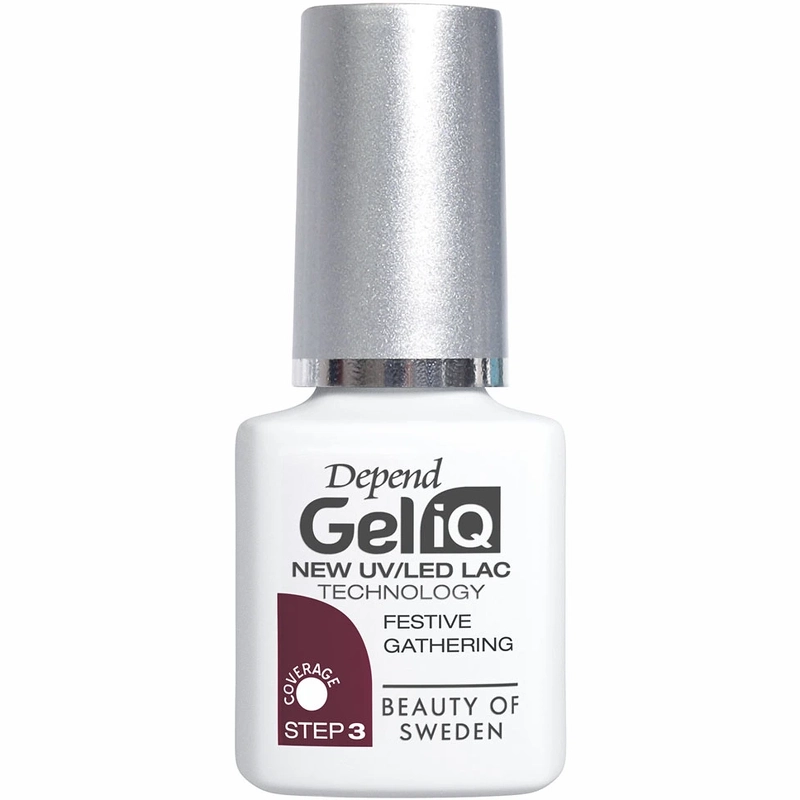 Depend Cosmetic Gel Iq Polish Step 3   5 Ml   Festive Gathering