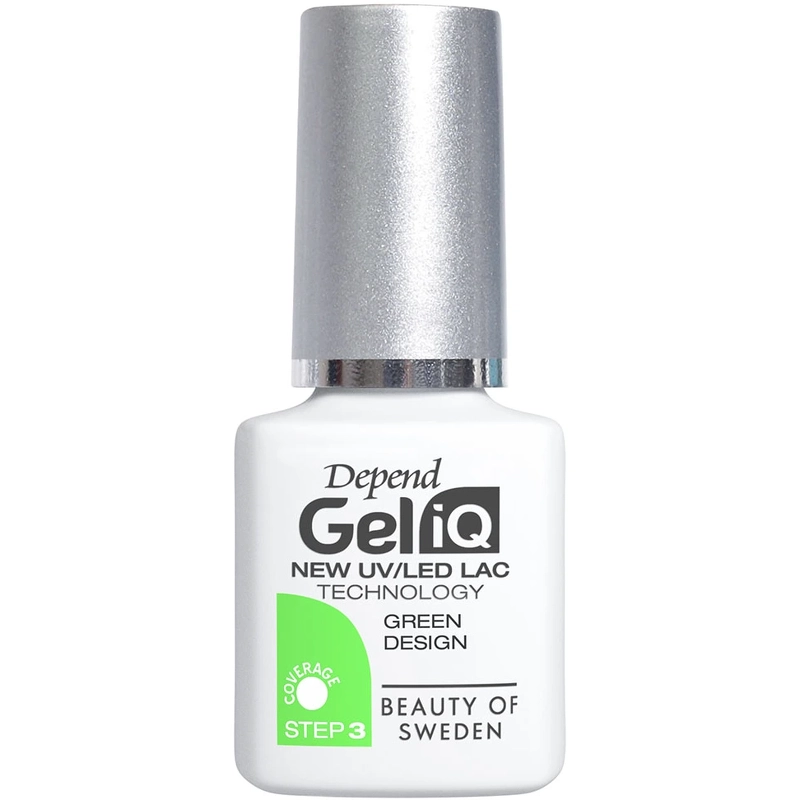 Depend Cosmetic Gel Iq Polish Step 3   5 Ml   Green Design