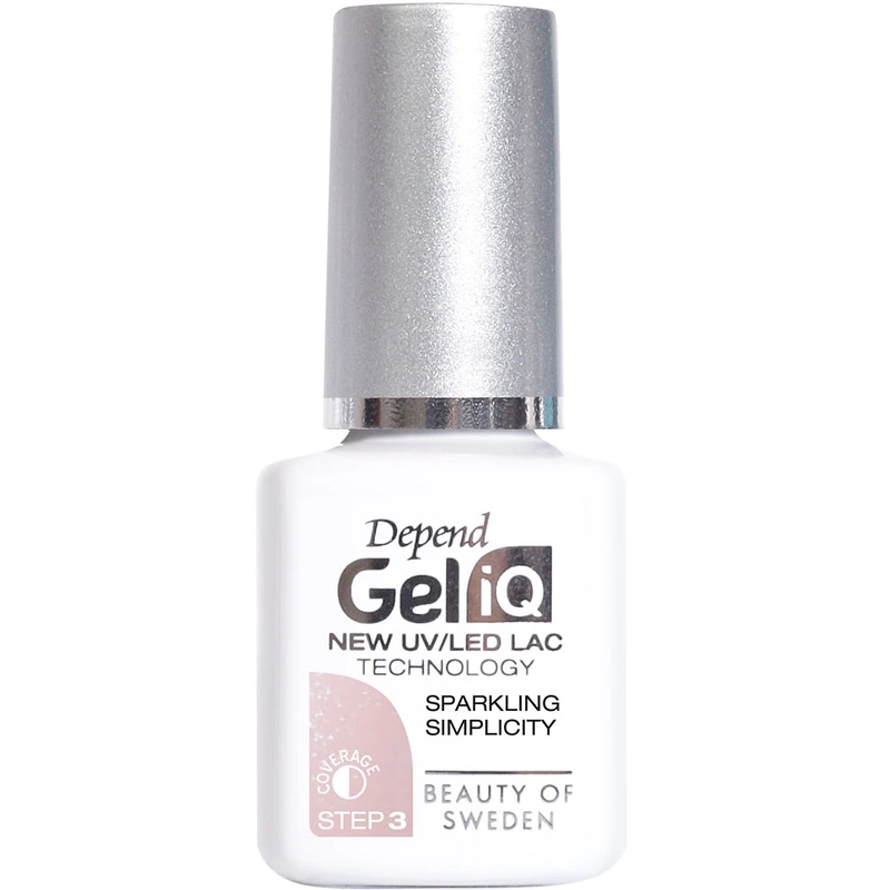Depend Cosmetic Gel Iq Polish Step 3   5 Ml   Sparkling Simplicity