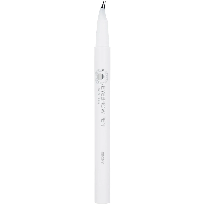 Depend Cosmetic Pe Eyebrow Pen Twin Thin 0 55 Gr    Ebony