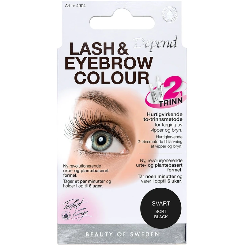 Depend Cosmetic Pe Lash Eyebrow Colour Black