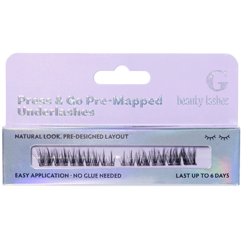 G Beauty Lashes Press Go Pre Mapped Underlashes Charm