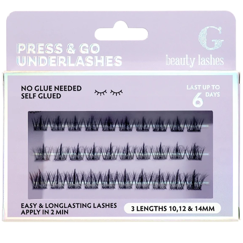 G Beauty Lashes Press Go Underlashes Afterwork