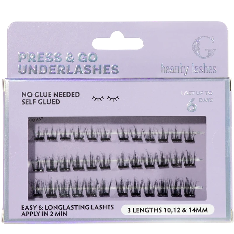 G Beauty Lashes Press Go Underlashes Chrush