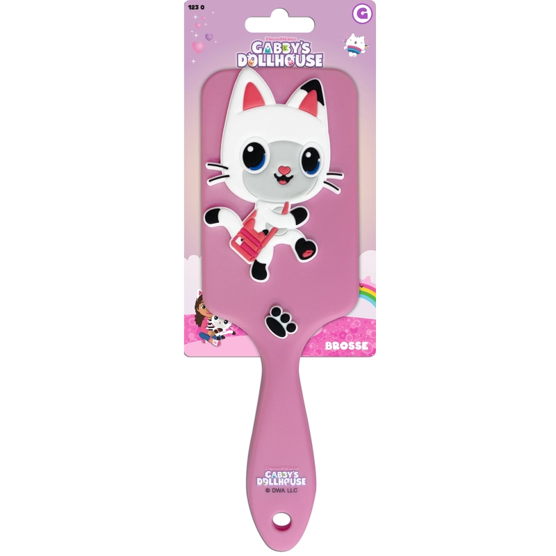 Gabbys Dollhouse Paddle Brush Pandy Paws