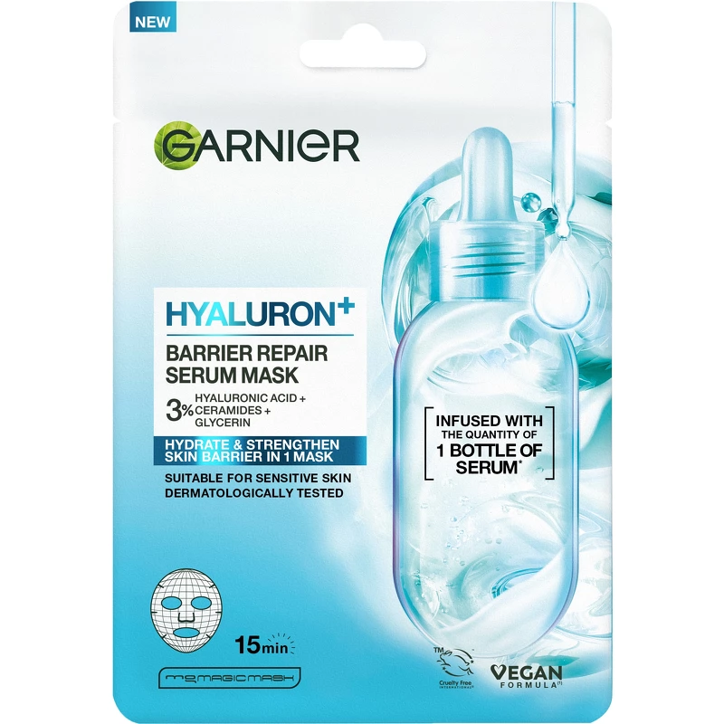 Garnier Hyaluron Repair Tissue Mask 1 Piece