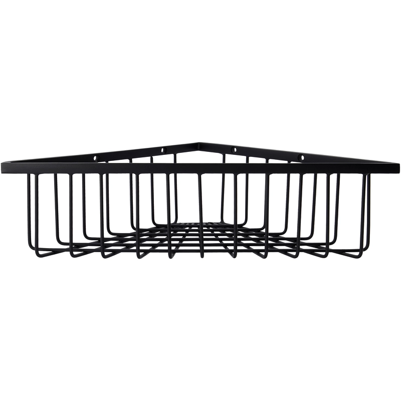 House Doctor Bath Corner Basket Black