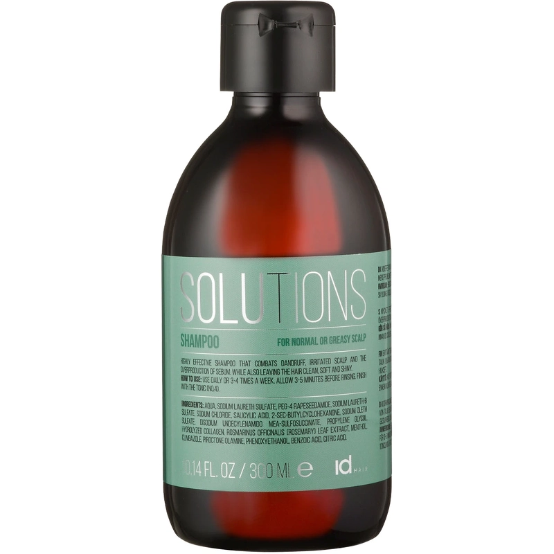 Idhair Solutions No 1 Shampoo Normal Or Greasy Scalp Anti Dandruff 300 Ml