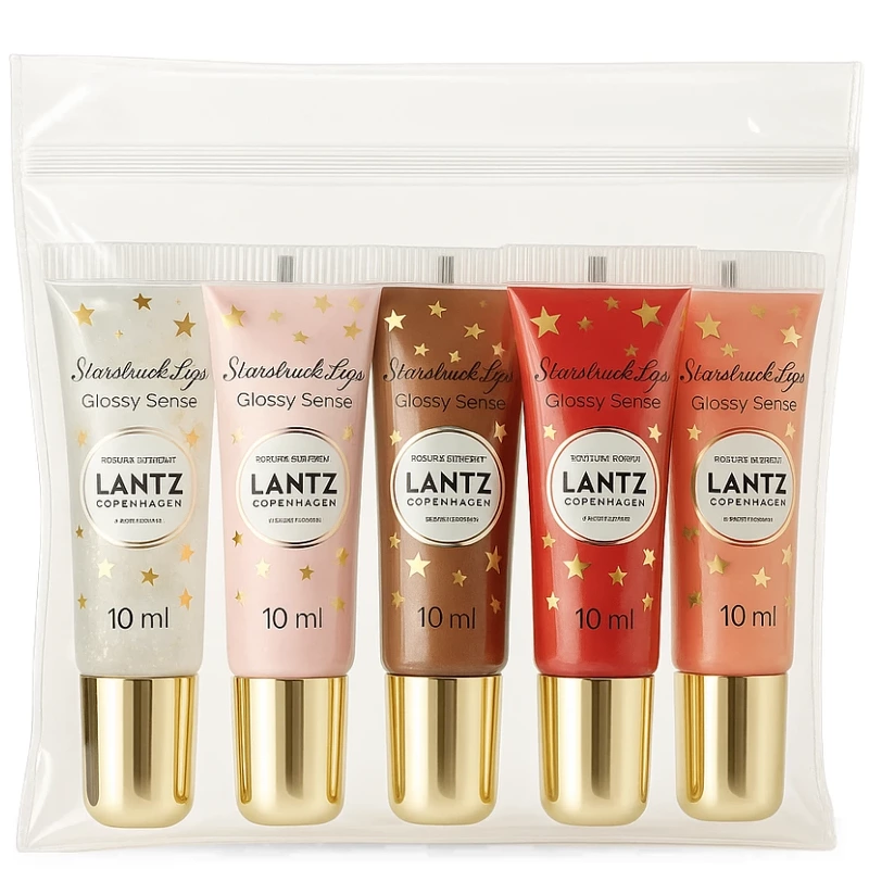 Lantz Cph Starstruck Lipgloss Kit 5 X 10 Ml
