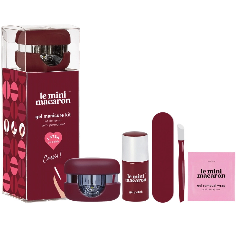 Le Mini Macaron Gel Manicure Kit   Cassis