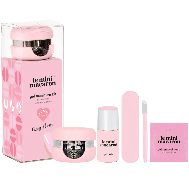 Le Mini Macaron Gel Manicure Kit   Fairy Floss