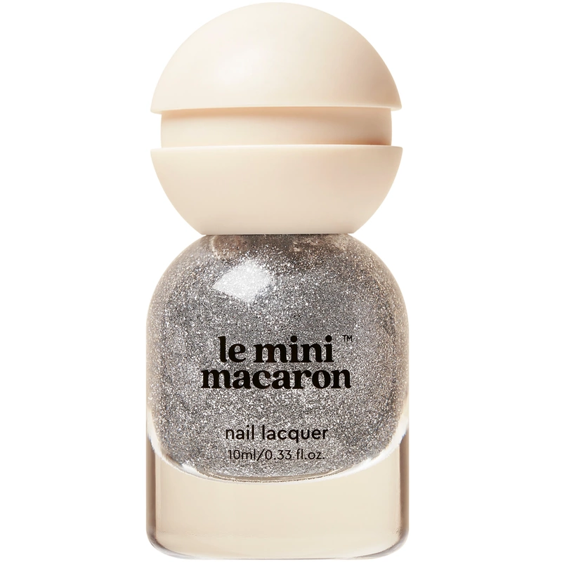 Le Mini Macaron Le Sweet Nail Polish 10 Ml   Silver Disco