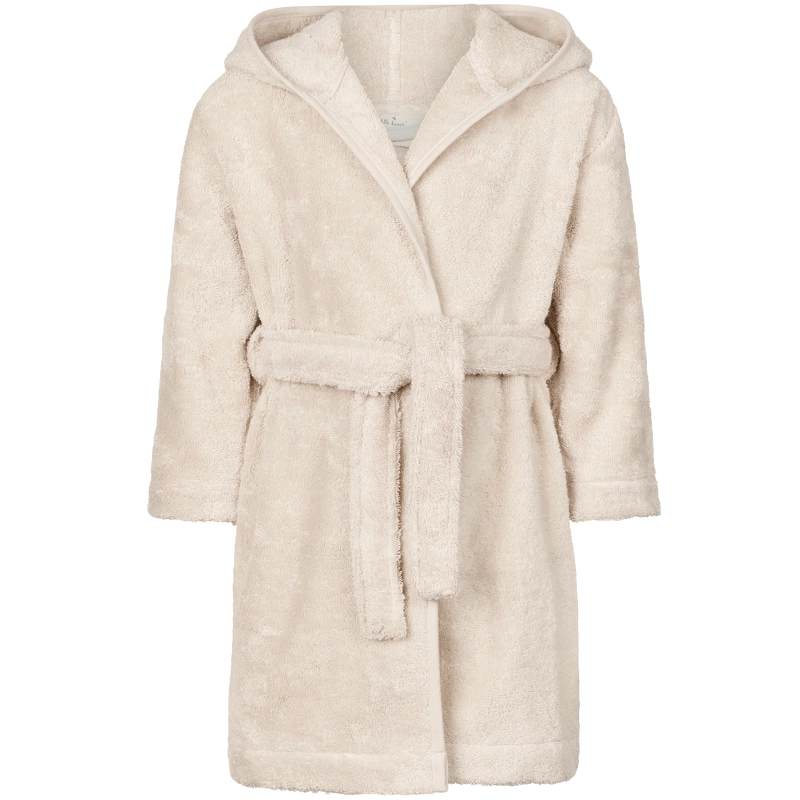 Lille Kanin Bathrobe Terry 3 4 Years   Vanilla Ice