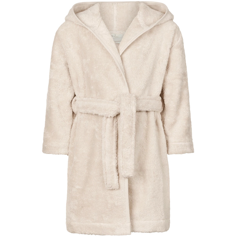 Lille Kanin Bathrobe Terry 5 6 Years   Vanilla Ice