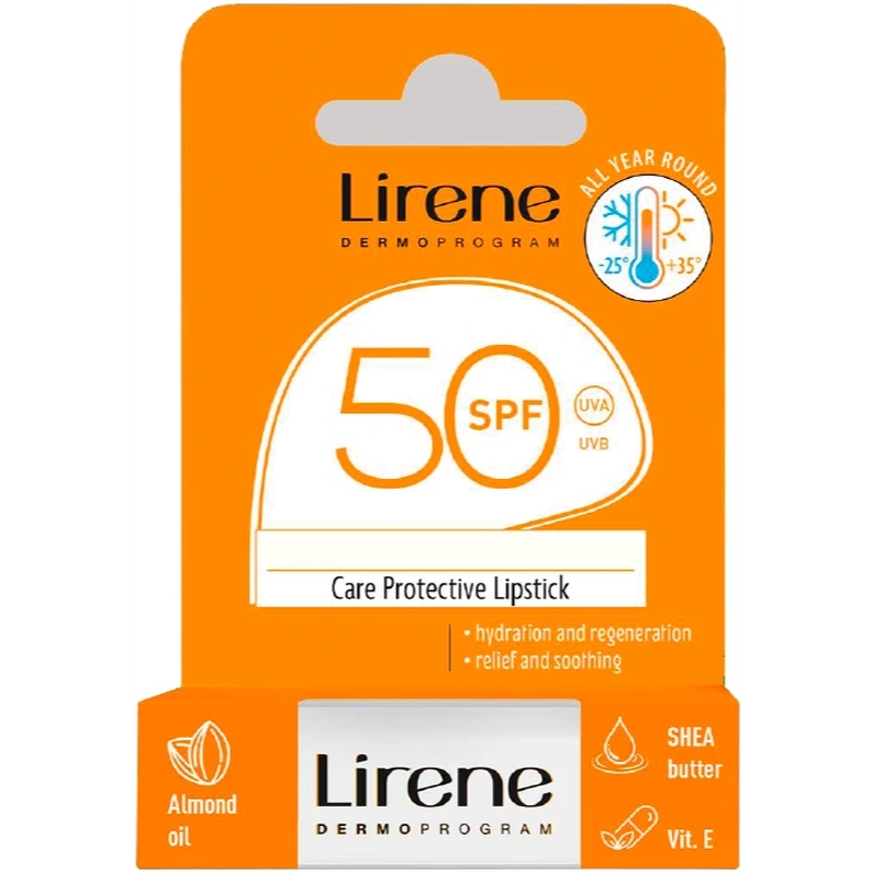 Lirene Sun Protective Lip Balm Spf 50   4 3 Gr