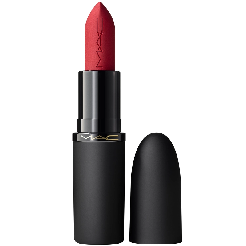 Mac Powder Kiss Hazy Matte Lipstick 3 5 Gr Ruby New