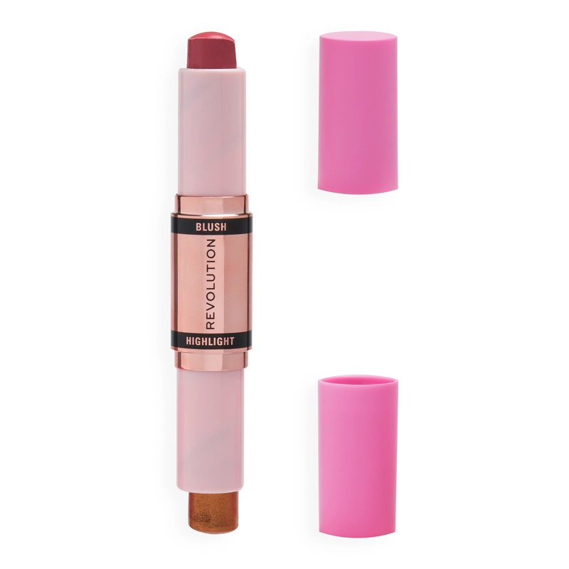 Makeup Revolution Blush   Highlight Stick 8 6 Gr    Flushing Pink