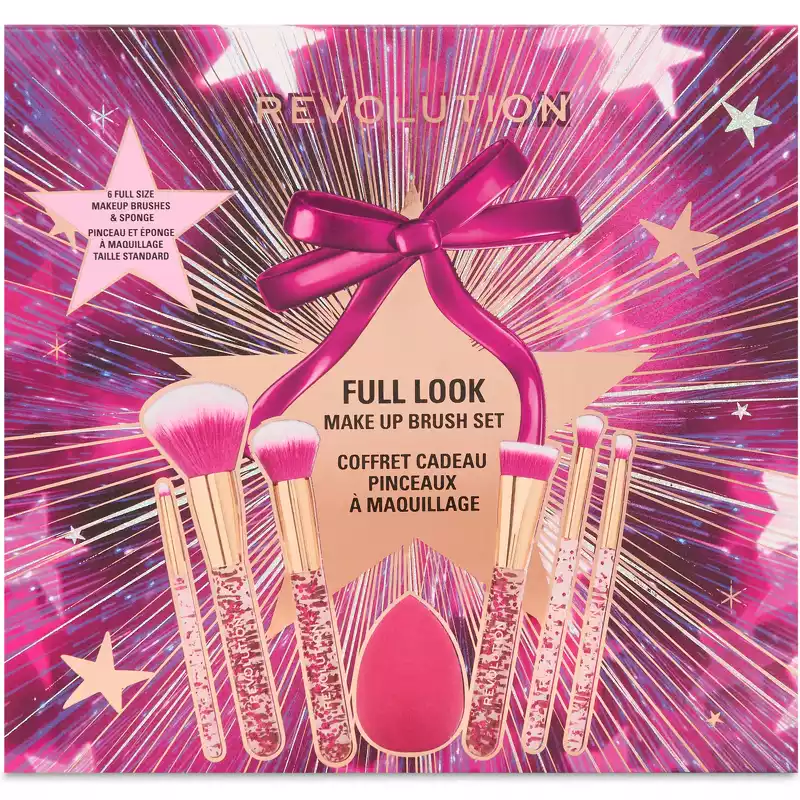 Makeup Revolution Full Look Makeup Brush Gift Set Limited Edition