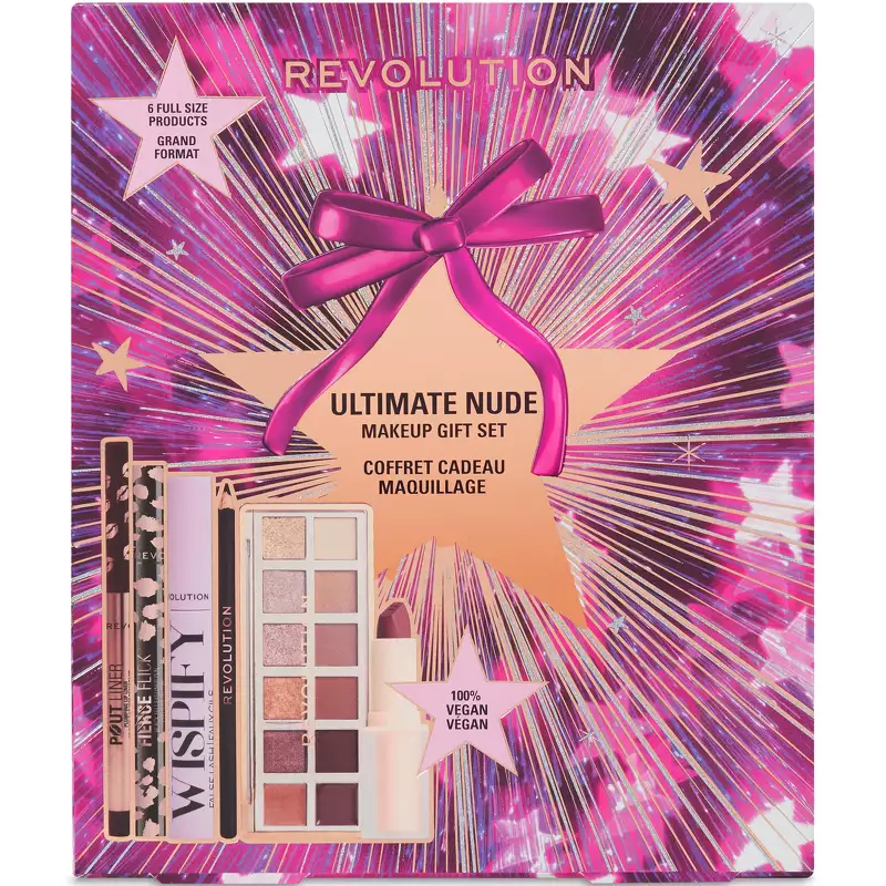 Makeup Revolution Ultimate Nude Makeup Gift Set Limited Edition