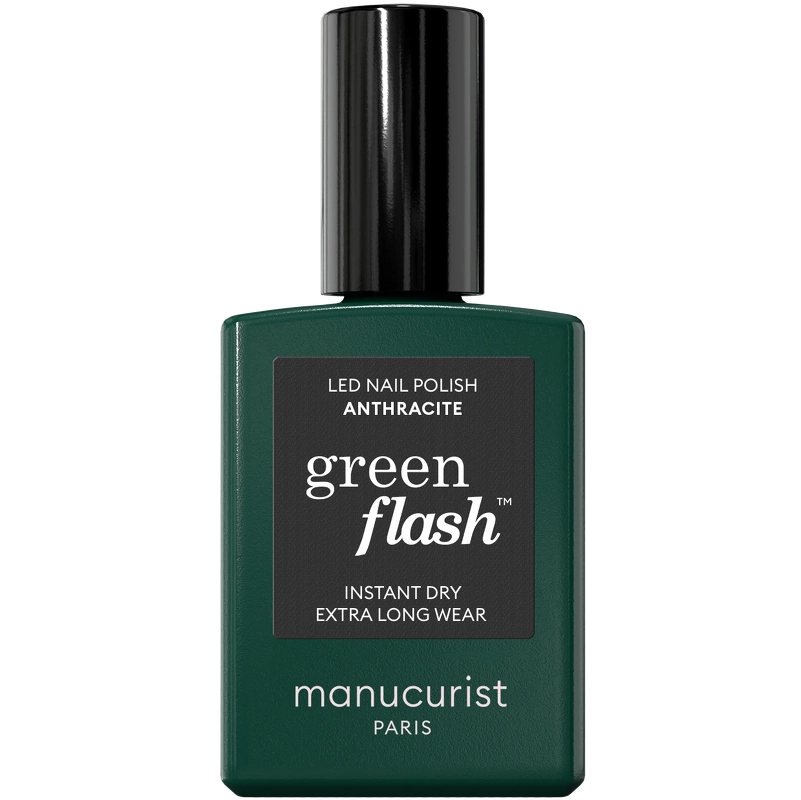 Manucurist Green Flash Nail Polish 15 Ml Anthracit
