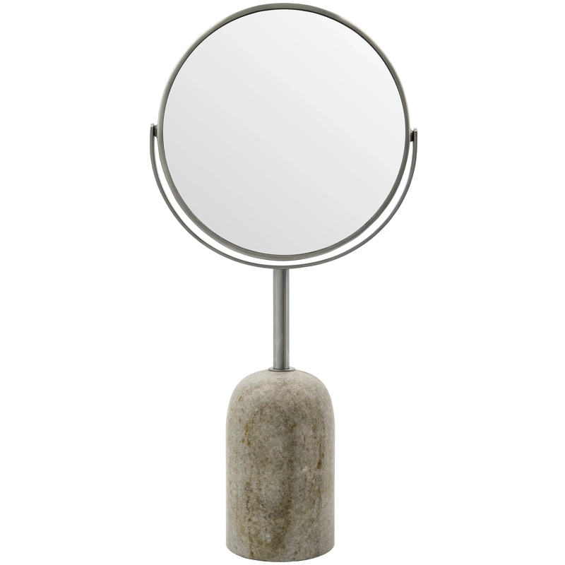 Meraki Marble Double Sided Mirror Beige