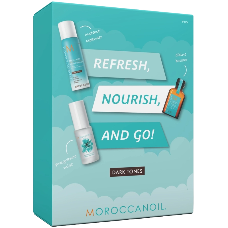 Moroccanoil Refresh  Nourish   Go Kit   Dark  Limited Edition