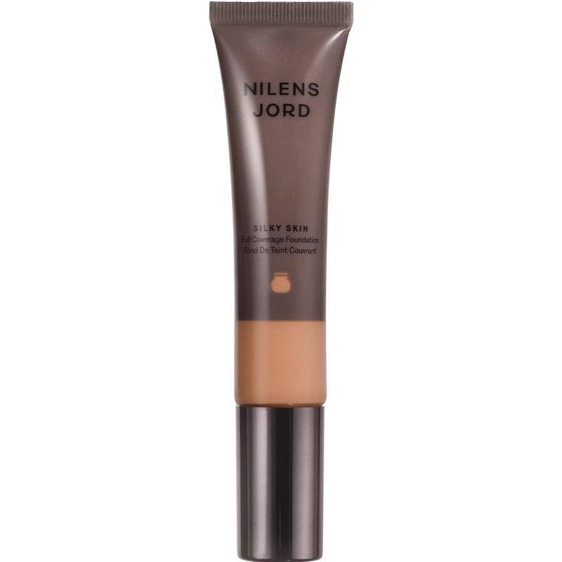 Nilens Jord Silky Skin Foundation 30 Ml Caramel