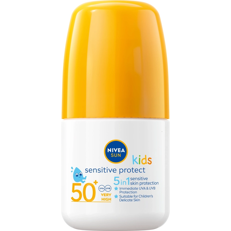 Nivea Kids Sensitive Sun Roll On Spf 50 50 Ml