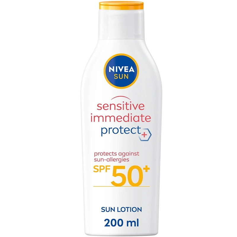 Nivea Sun Sensitive Immediate Protect Sun Allergy Lotion Spf 50  200 Ml