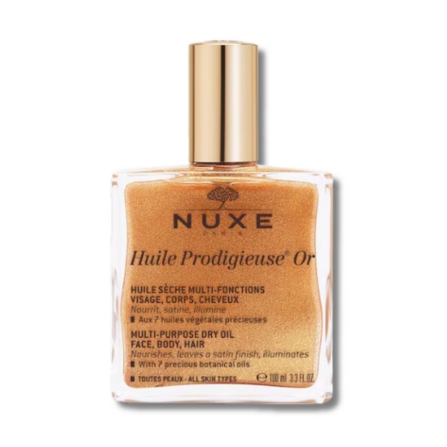 Nuxe Huile Prodigieuse Dry Oil Golden Shimmer 100 Ml