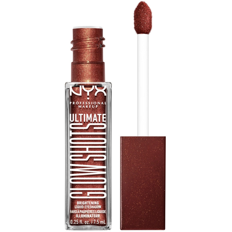 Nyx Prof Makeup Ultimate Glow Shots Liquid Eyeshadow 7 5 Ml 16 Six Figs