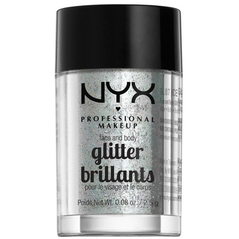 Nyx Prof Makeup Face Body Glitter Brillants 2 5 Gr Ice