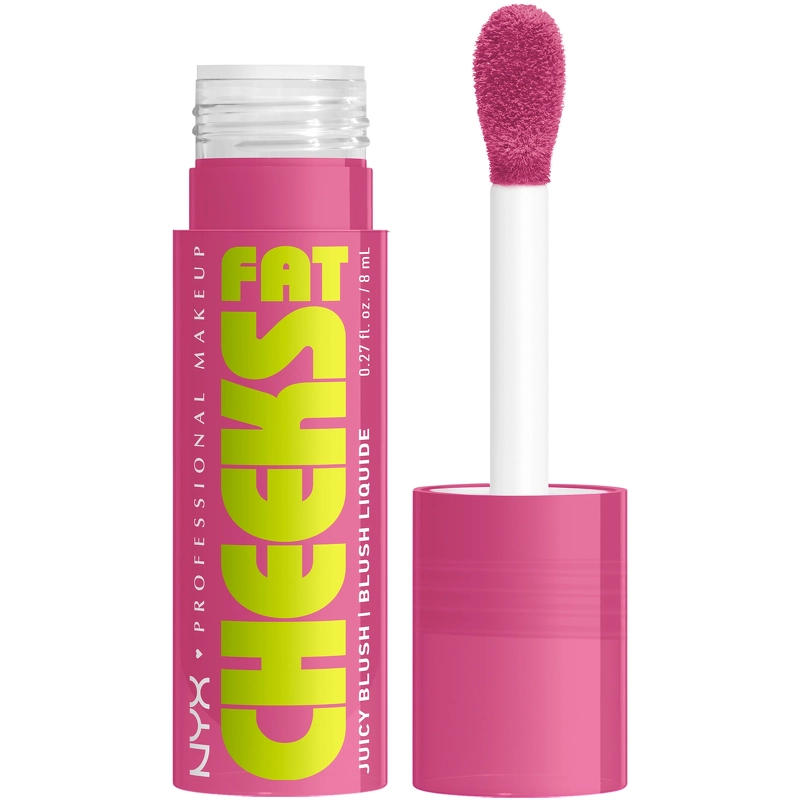 Nyx Prof  Makeup Fat Cheeks Juicy Blush 8 Ml   7 Plum Pop