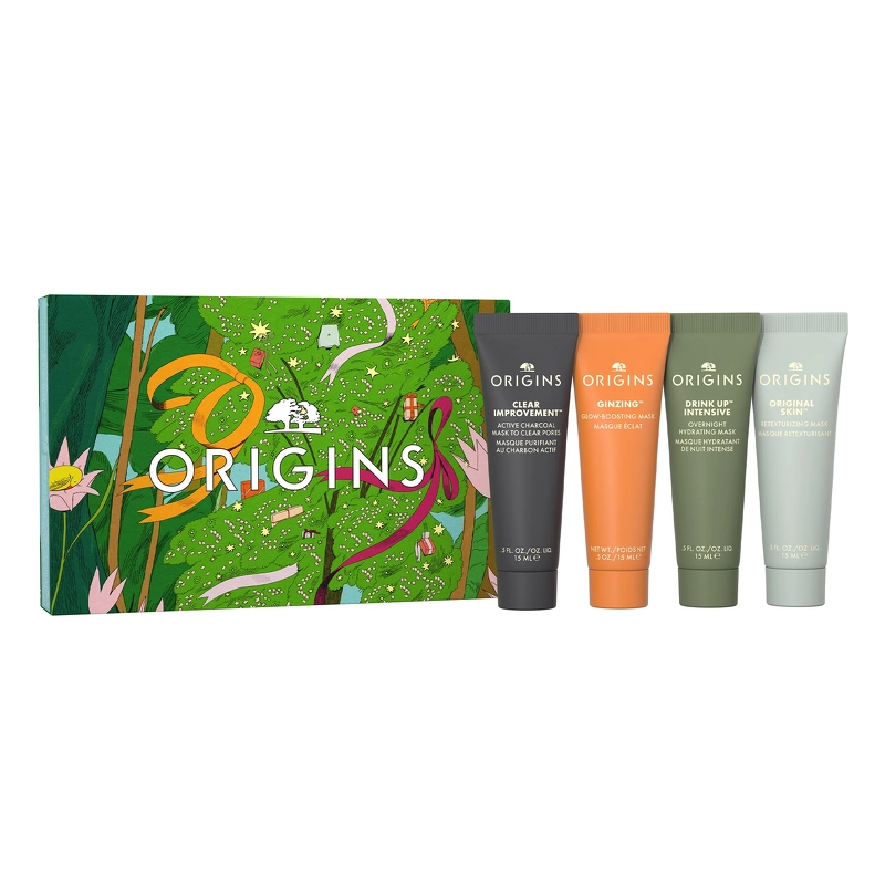 Origins Multi Maskers Four Mini Masking Essentials Gift Set Limited Edition