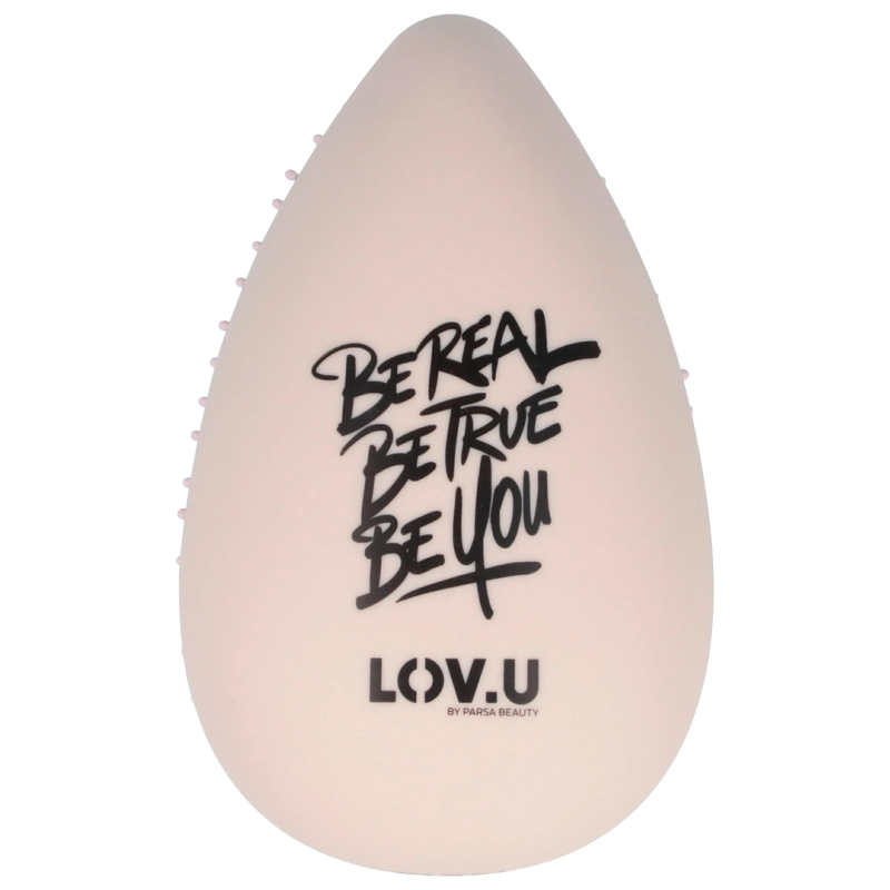 Parsa Lov U Compact Detangler Brush Beige