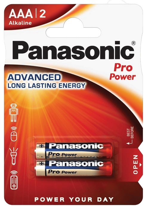 Panasonic Pro Power Aaa   Lr03   Pakke Med 2 Stk