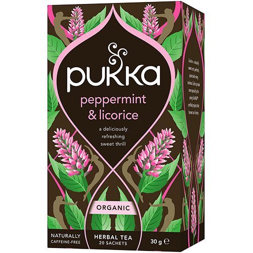 Peppermint Licorice Te ø Pukka 20br