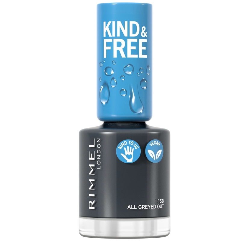 Rimmel Kind   Free Clean Nail 8 Ml   158 All Greyed Out