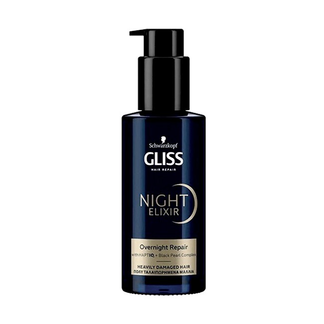 Schwarzkopf   Gliss Night Elixir Overnight Repair Damaged Hair   100 Ml