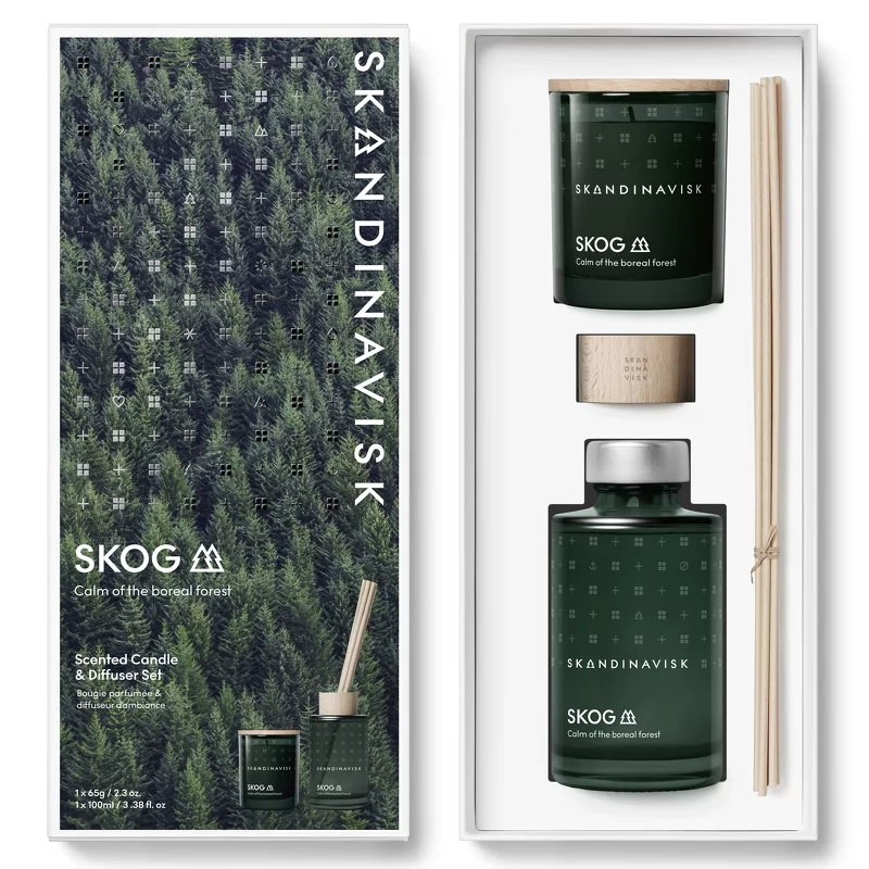Skandinavisk Skog Scented Candle   Diffuser Set