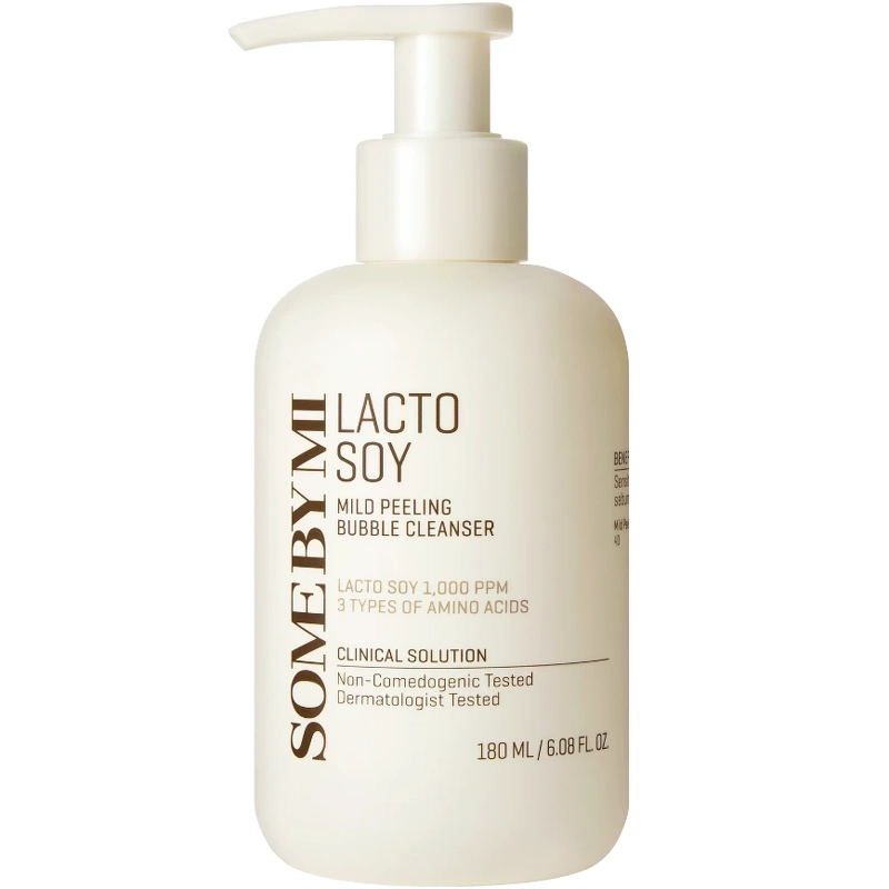 Some By Mi Lactosoy Mild Bubble Peeling Cleanser 180 Ml
