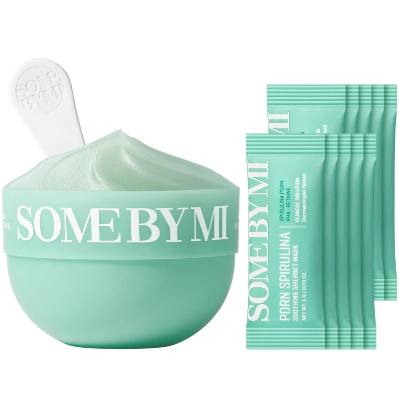 Some By Mi Spirulina Pdrn Soothing Sherbet Mask 1 Gr  10 Pieces