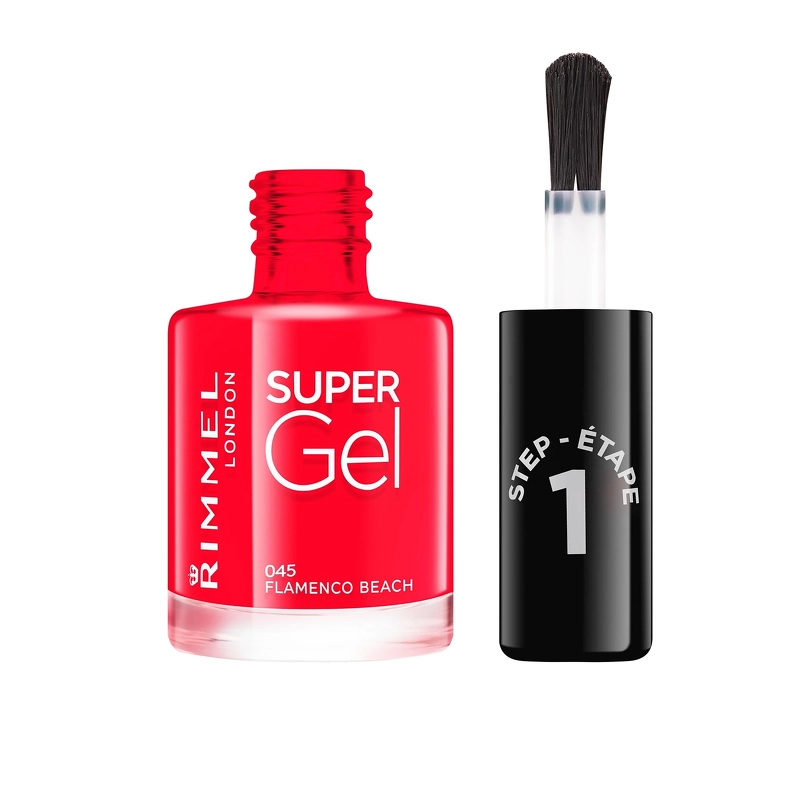 Rimmel Super Gel Nail Polish 12 Ml   045 Flamenco Beach