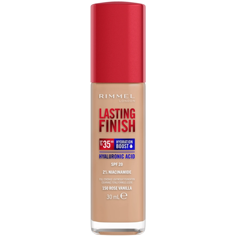 Rimmel Clean Lasting Finish Foundation 30 Ml   150 Rose Vanilla