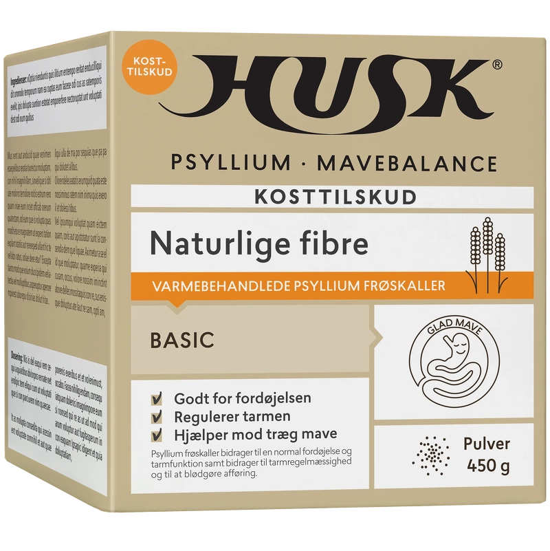 Husk Psyllium Mavebalance Pulver 450 Gr