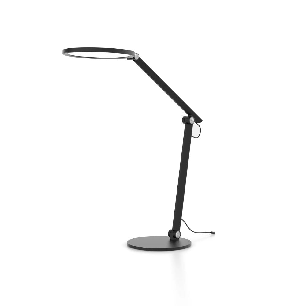 Wergon Stellar Workspace Metal Dæmpbar Skrivebordslampe Med Svingarm Og Base 4000 Lumen Sort