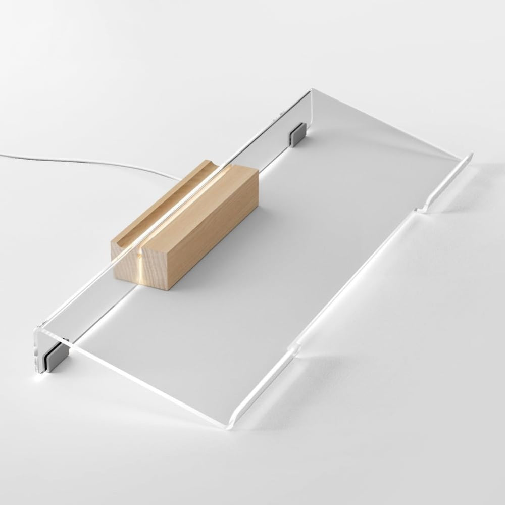 Wergon Aurora Holder Til Tastatur Med Justerbart Led Lys Str 46x16cm Sort