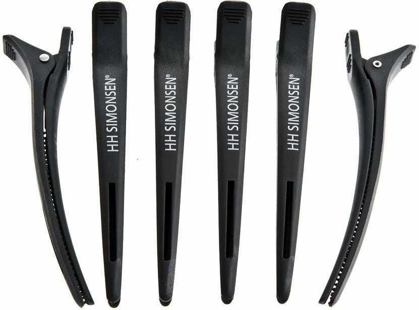Hh Simonsen Carbon Clips 6 Pieces Black