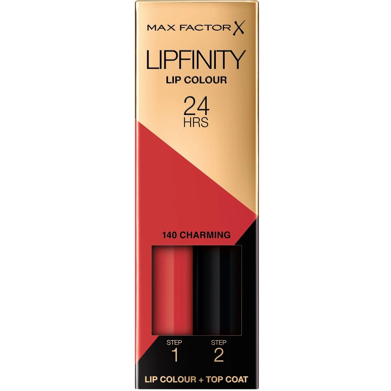 Max Factor Lipfinity 2 Step Long Lasting Lipstick 2 3 Ml 1 9 G 140 Charming